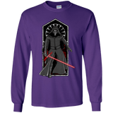T-Shirts Purple / YS Knight of Ren Youth Long Sleeve T-Shirt