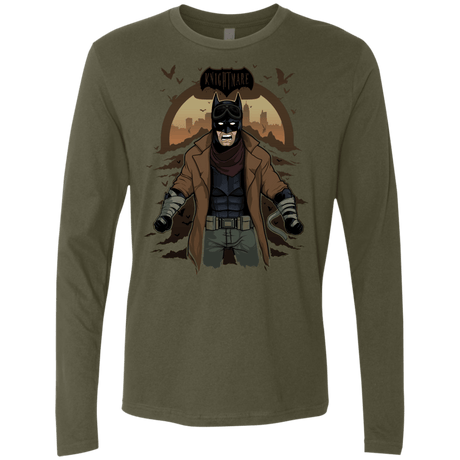 T-Shirts Military Green / Small Knightmare Men's Premium Long Sleeve
