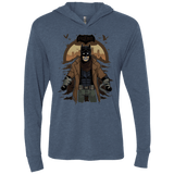 T-Shirts Indigo / X-Small Knightmare Triblend Long Sleeve Hoodie Tee