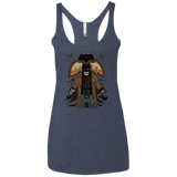 T-Shirts Vintage Navy / X-Small Knightmare Women's Triblend Racerback Tank