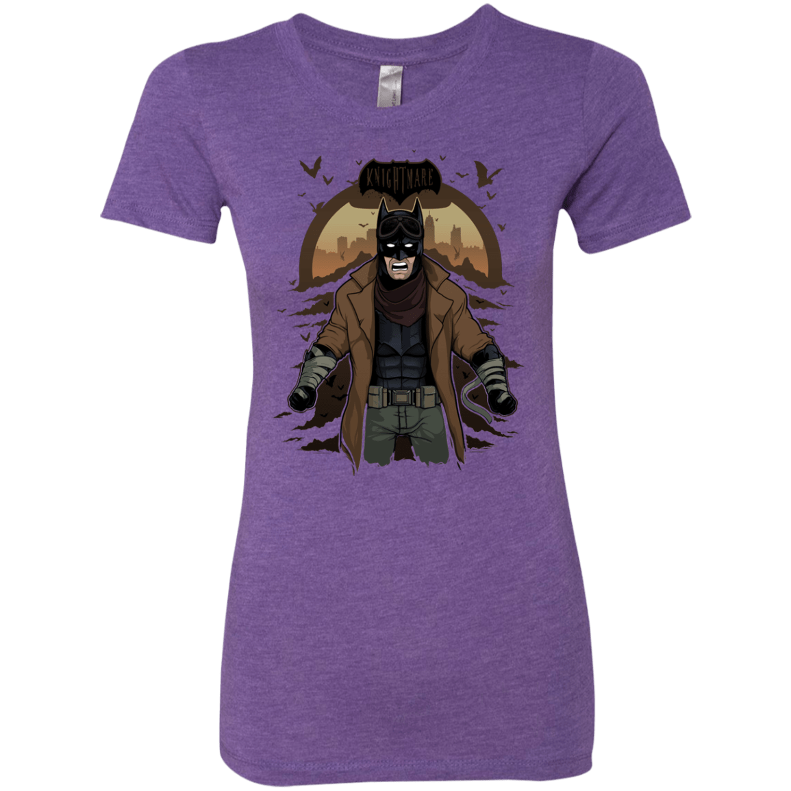 T-Shirts Purple Rush / Small Knightmare Women's Triblend T-Shirt