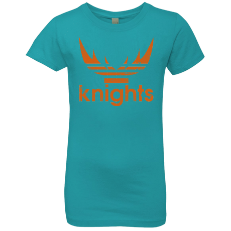 T-Shirts Tahiti Blue / YXS Knights Girls Premium T-Shirt