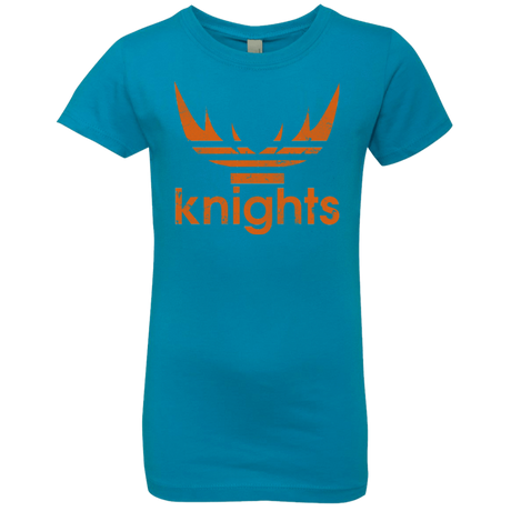 T-Shirts Turquoise / YXS Knights Girls Premium T-Shirt