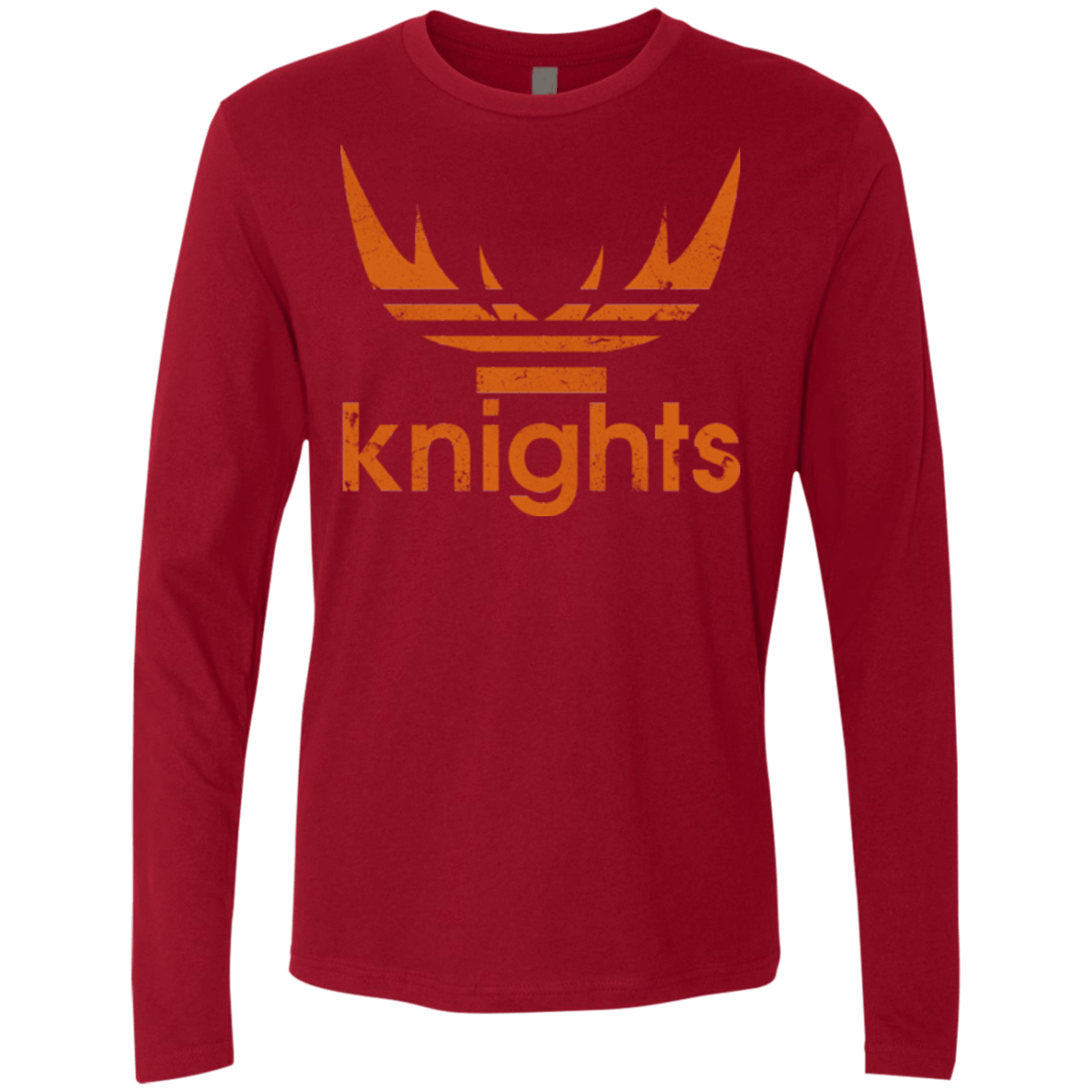 T-Shirts Cardinal / Small Knights Men's Premium Long Sleeve