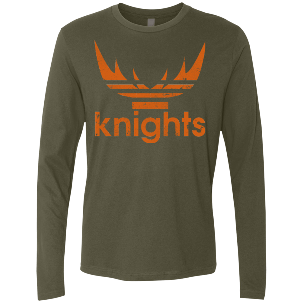 T-Shirts Military Green / Small Knights Men's Premium Long Sleeve