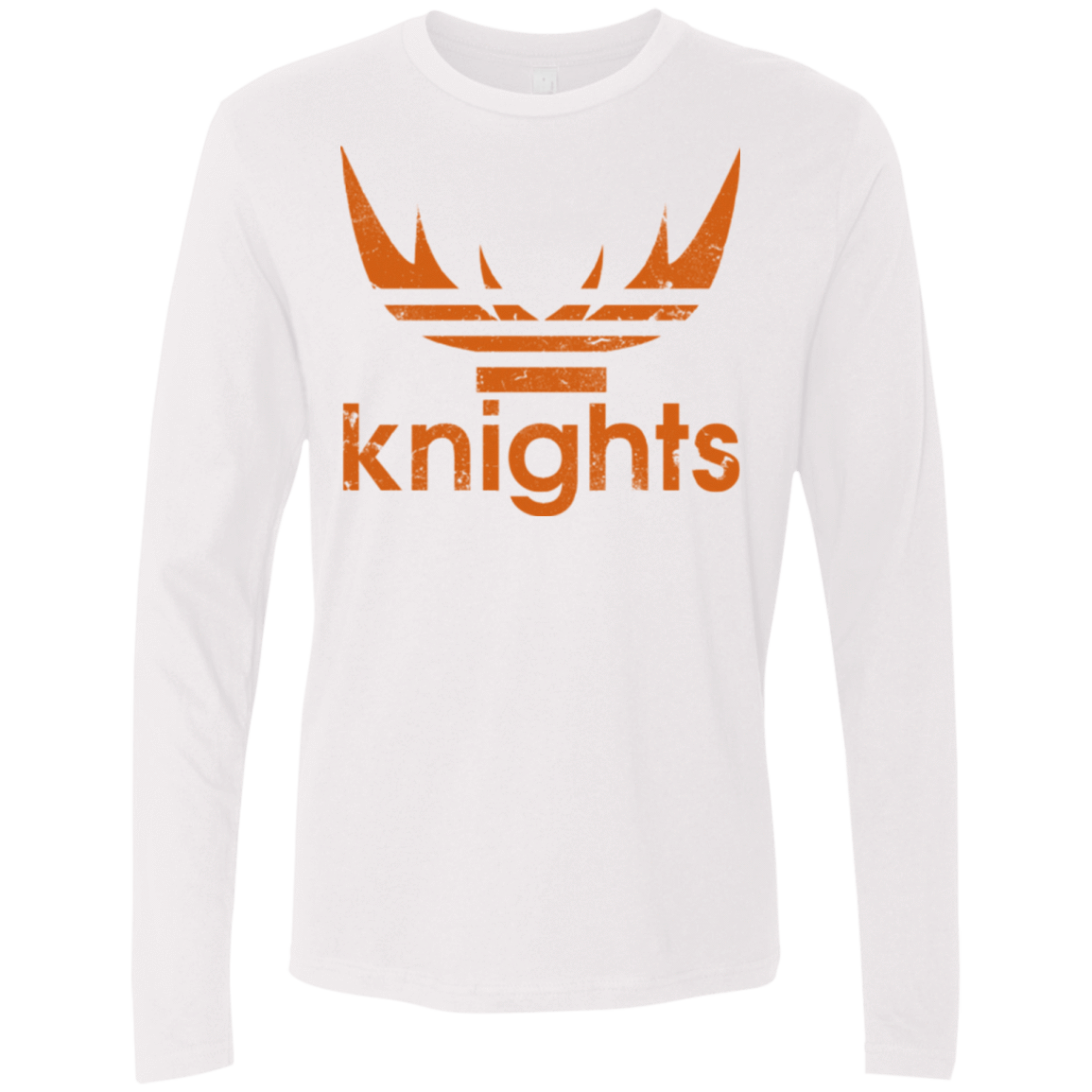 T-Shirts White / Small Knights Men's Premium Long Sleeve