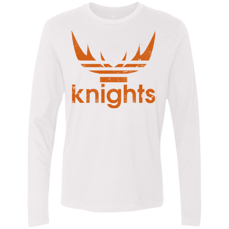 T-Shirts White / Small Knights Men's Premium Long Sleeve