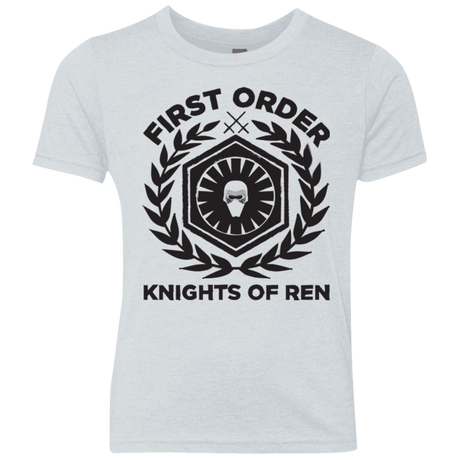 T-Shirts Heather White / YXS Knights of Ren Youth Triblend T-Shirt