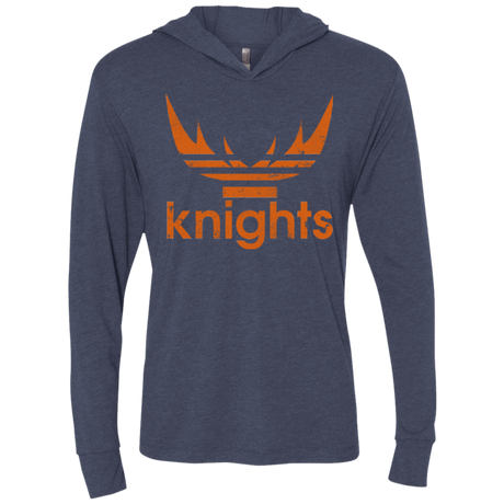 T-Shirts Vintage Navy / X-Small Knights Triblend Long Sleeve Hoodie Tee