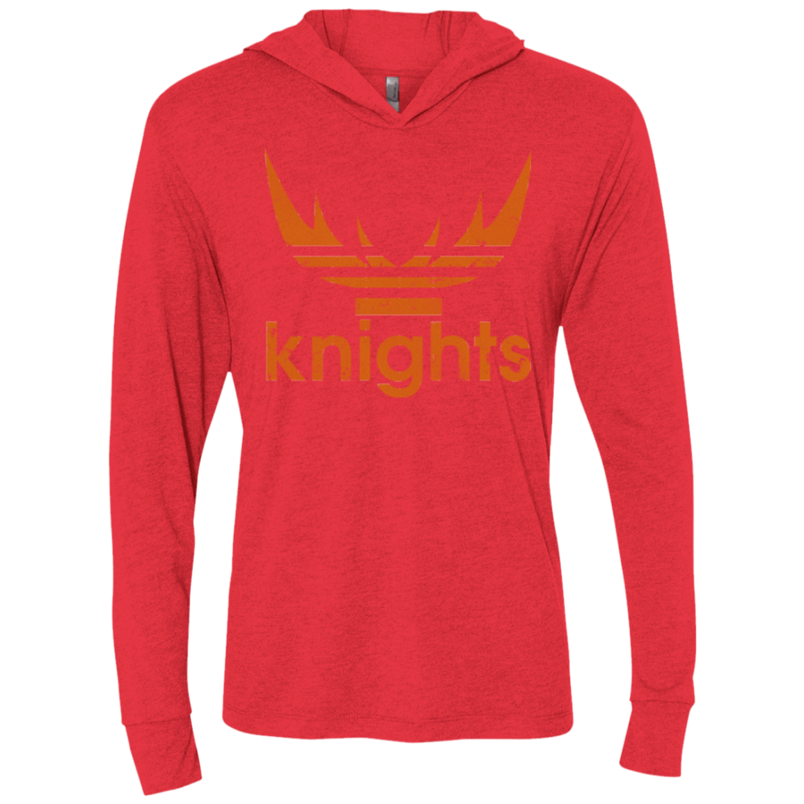 T-Shirts Vintage Red / X-Small Knights Triblend Long Sleeve Hoodie Tee