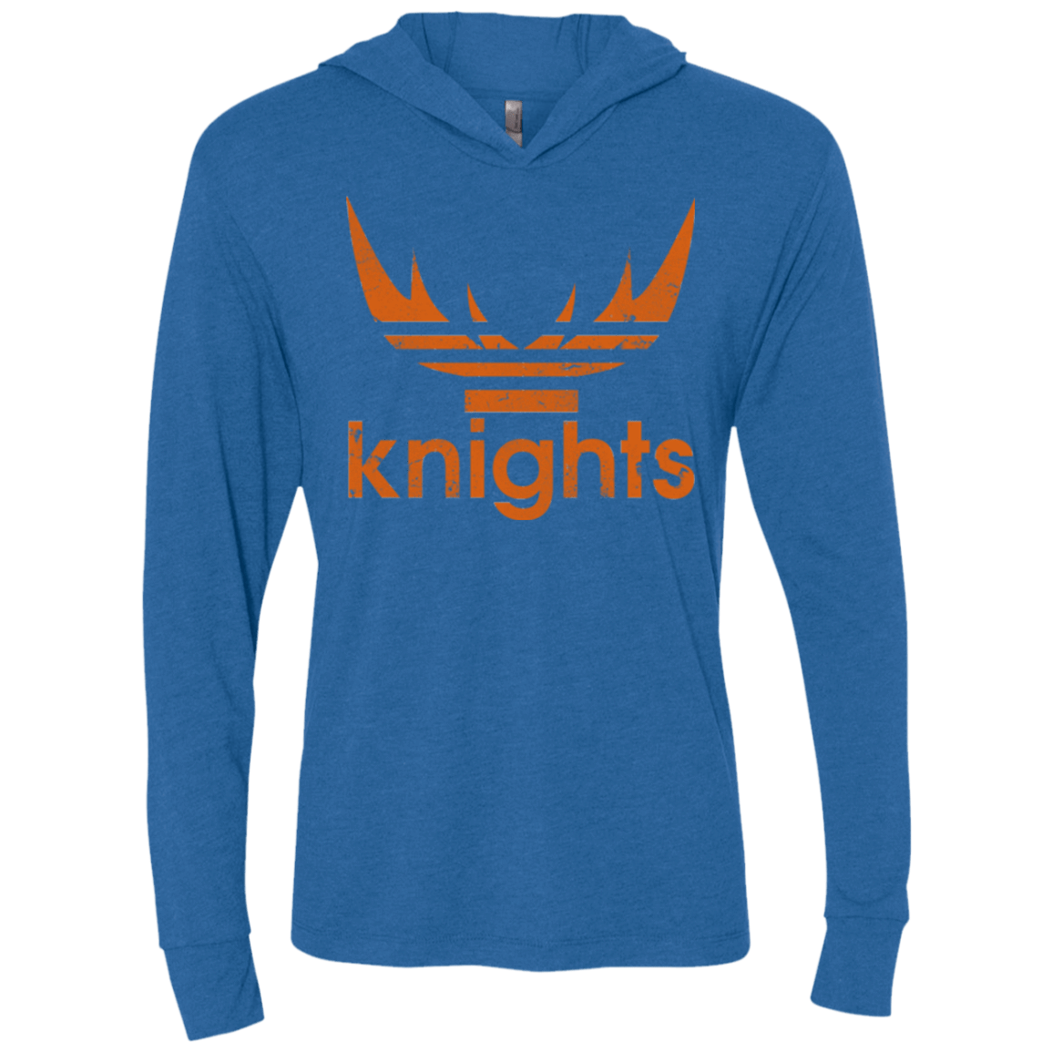T-Shirts Vintage Royal / X-Small Knights Triblend Long Sleeve Hoodie Tee