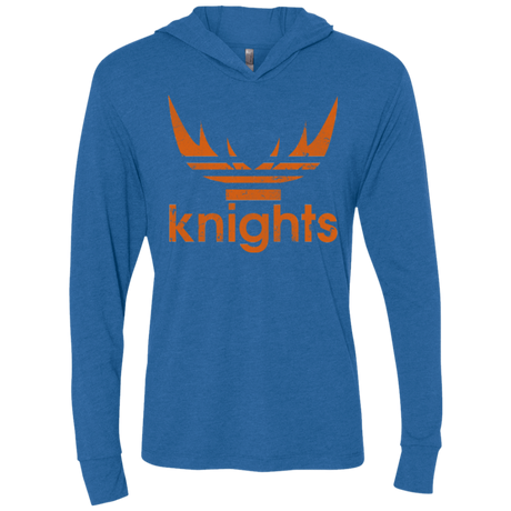 T-Shirts Vintage Royal / X-Small Knights Triblend Long Sleeve Hoodie Tee