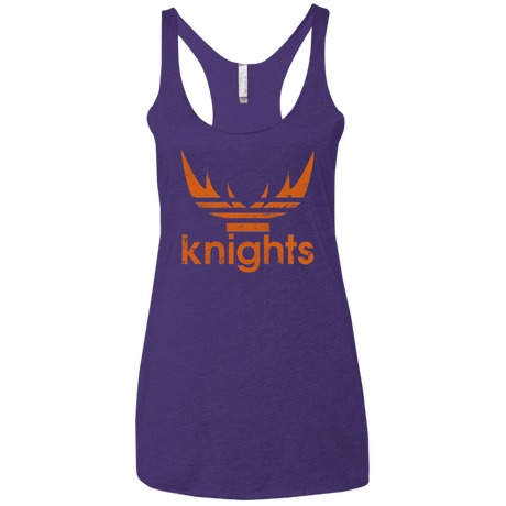 T-Shirts Purple / X-Small Knights Women's Triblend Racerback Tank