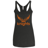 T-Shirts Vintage Black / X-Small Knights Women's Triblend Racerback Tank