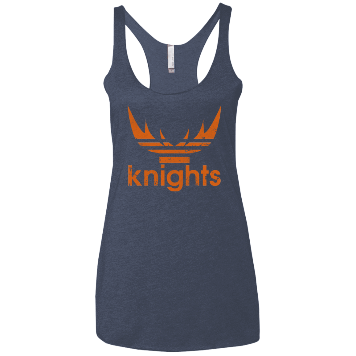 T-Shirts Vintage Navy / X-Small Knights Women's Triblend Racerback Tank