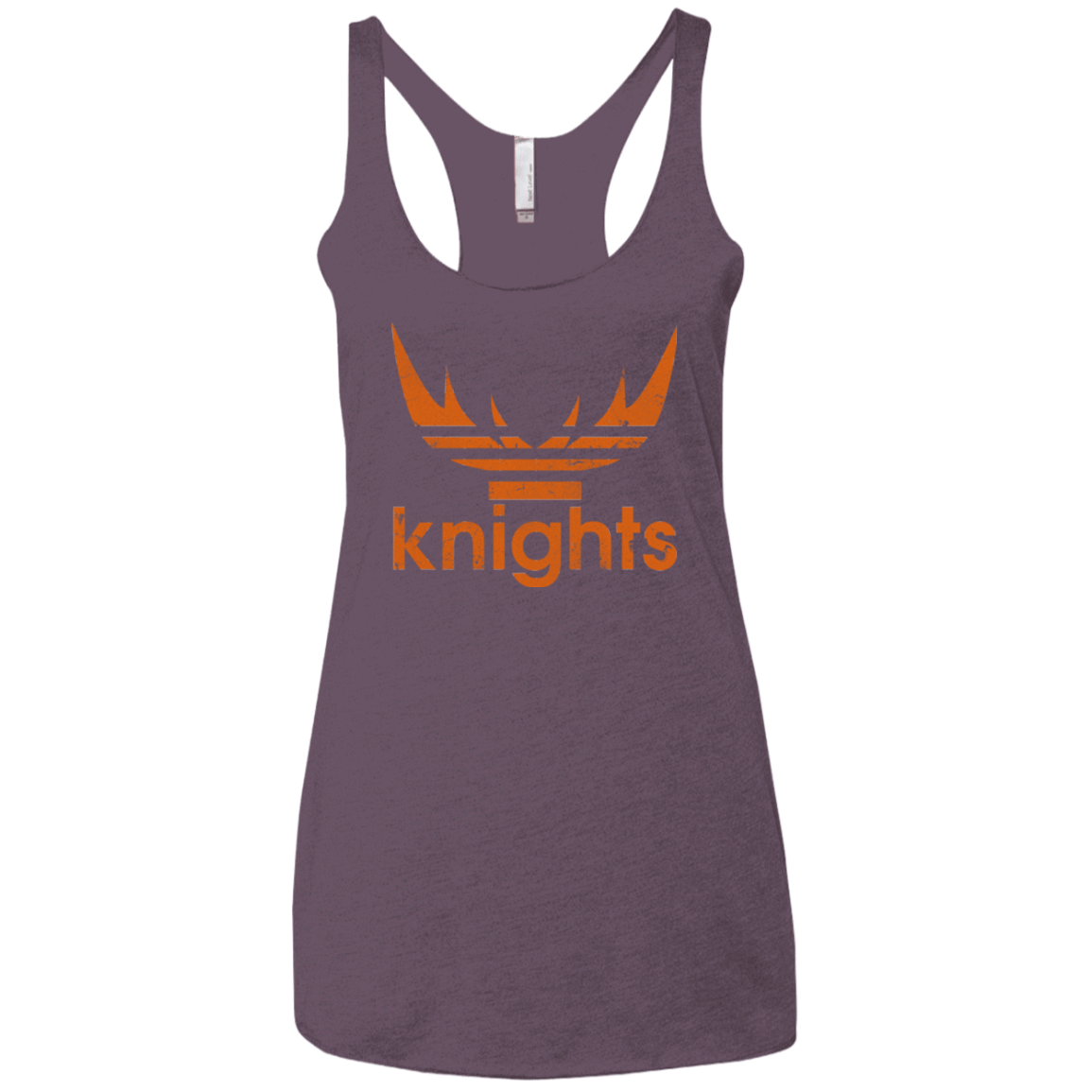 T-Shirts Vintage Purple / X-Small Knights Women's Triblend Racerback Tank