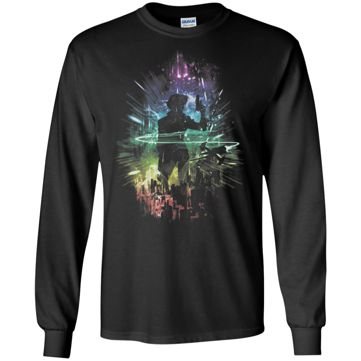 T-Shirts Black / S Knockin' on Heaven's Door Men's Long Sleeve T-Shirt