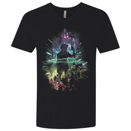 T-Shirts Black / X-Small Knockin' on Heaven's Door Men's Premium V-Neck