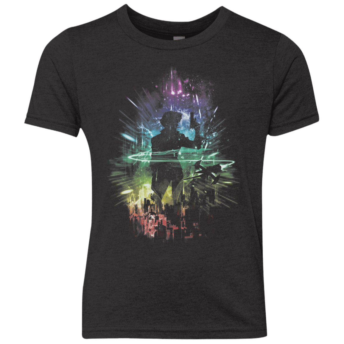 T-Shirts Vintage Black / YXS Knockin' on Heaven's Door Youth Triblend T-Shirt