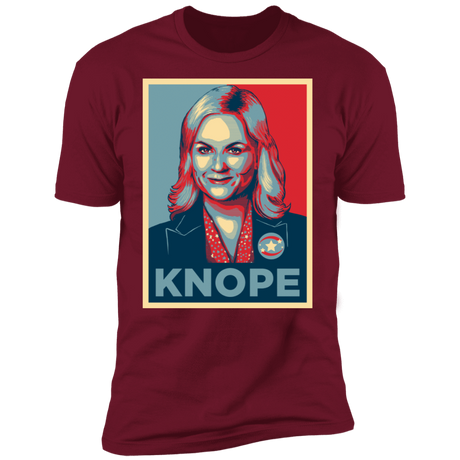 T-Shirts Cardinal / S Knope Hope Men's Premium T-Shirt