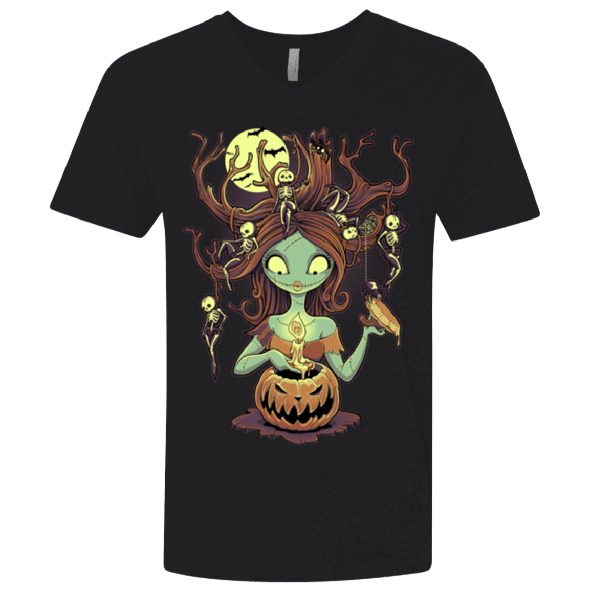 T-Shirts Black / X-Small Knotty Nightmare Men's Premium V-Neck