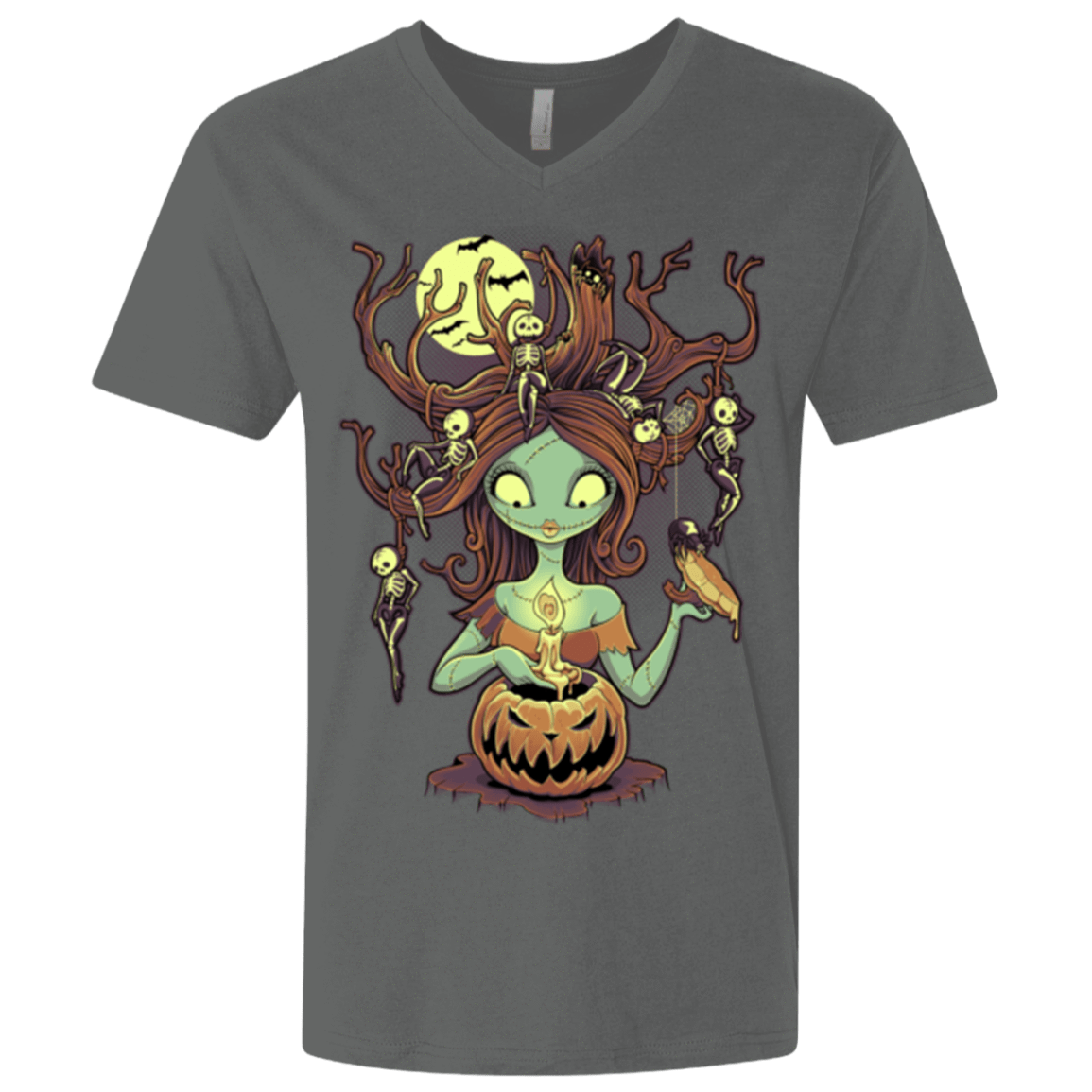 T-Shirts Heavy Metal / X-Small Knotty Nightmare Men's Premium V-Neck