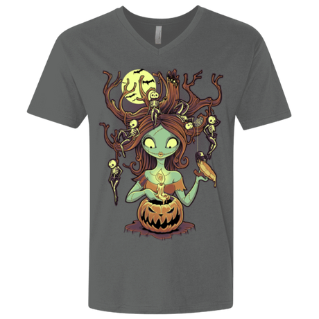 T-Shirts Heavy Metal / X-Small Knotty Nightmare Men's Premium V-Neck