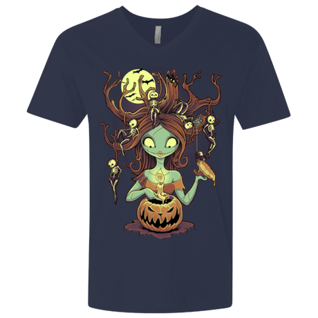 T-Shirts Midnight Navy / X-Small Knotty Nightmare Men's Premium V-Neck