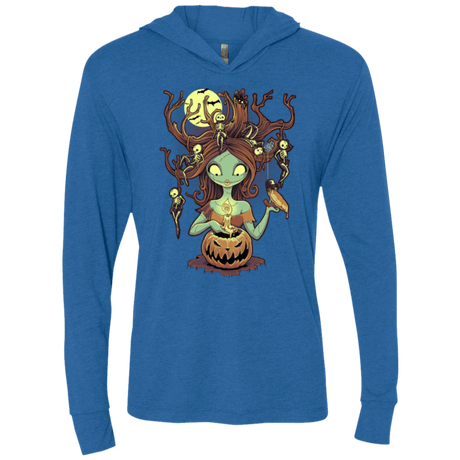 T-Shirts Vintage Royal / X-Small Knotty Nightmare Triblend Long Sleeve Hoodie Tee