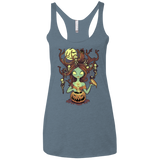 T-Shirts Indigo / X-Small Knotty Nightmare Women's Triblend Racerback Tank