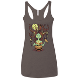 T-Shirts Macchiato / X-Small Knotty Nightmare Women's Triblend Racerback Tank