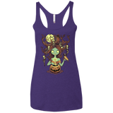 T-Shirts Purple / X-Small Knotty Nightmare Women's Triblend Racerback Tank