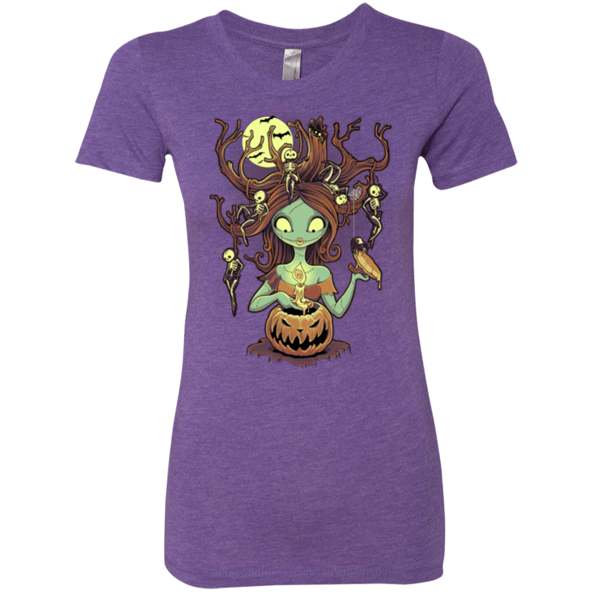 T-Shirts Purple Rush / Small Knotty Nightmare Women's Triblend T-Shirt