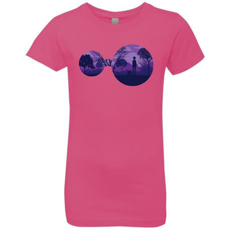 T-Shirts Hot Pink / YXS Knowledge Girls Premium T-Shirt