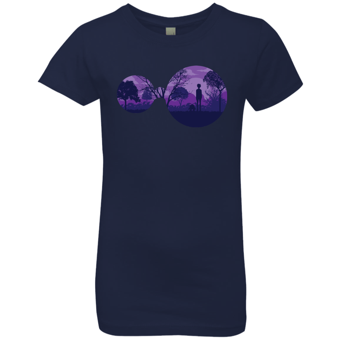T-Shirts Midnight Navy / YXS Knowledge Girls Premium T-Shirt