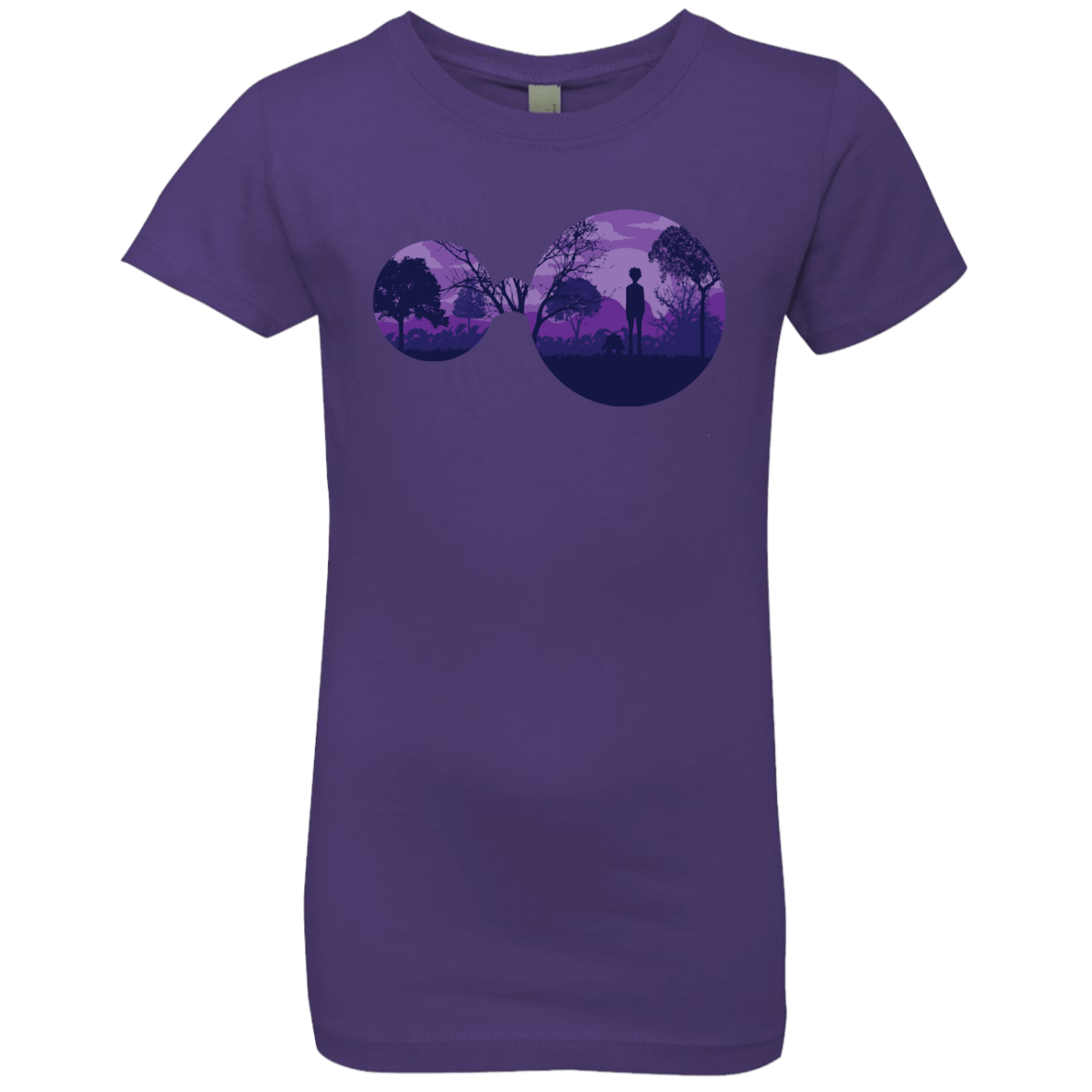 T-Shirts Purple Rush / YXS Knowledge Girls Premium T-Shirt
