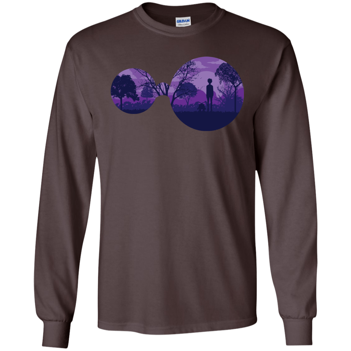 T-Shirts Dark Chocolate / S Knowledge Men's Long Sleeve T-Shirt