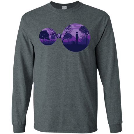 T-Shirts Dark Heather / S Knowledge Men's Long Sleeve T-Shirt