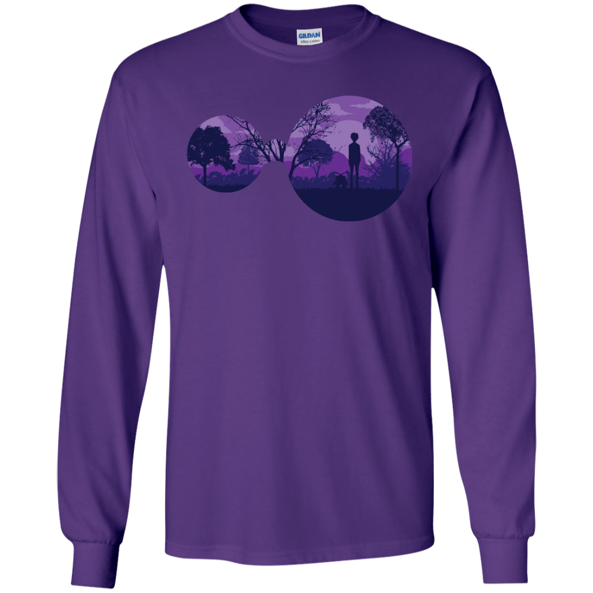 T-Shirts Purple / S Knowledge Men's Long Sleeve T-Shirt