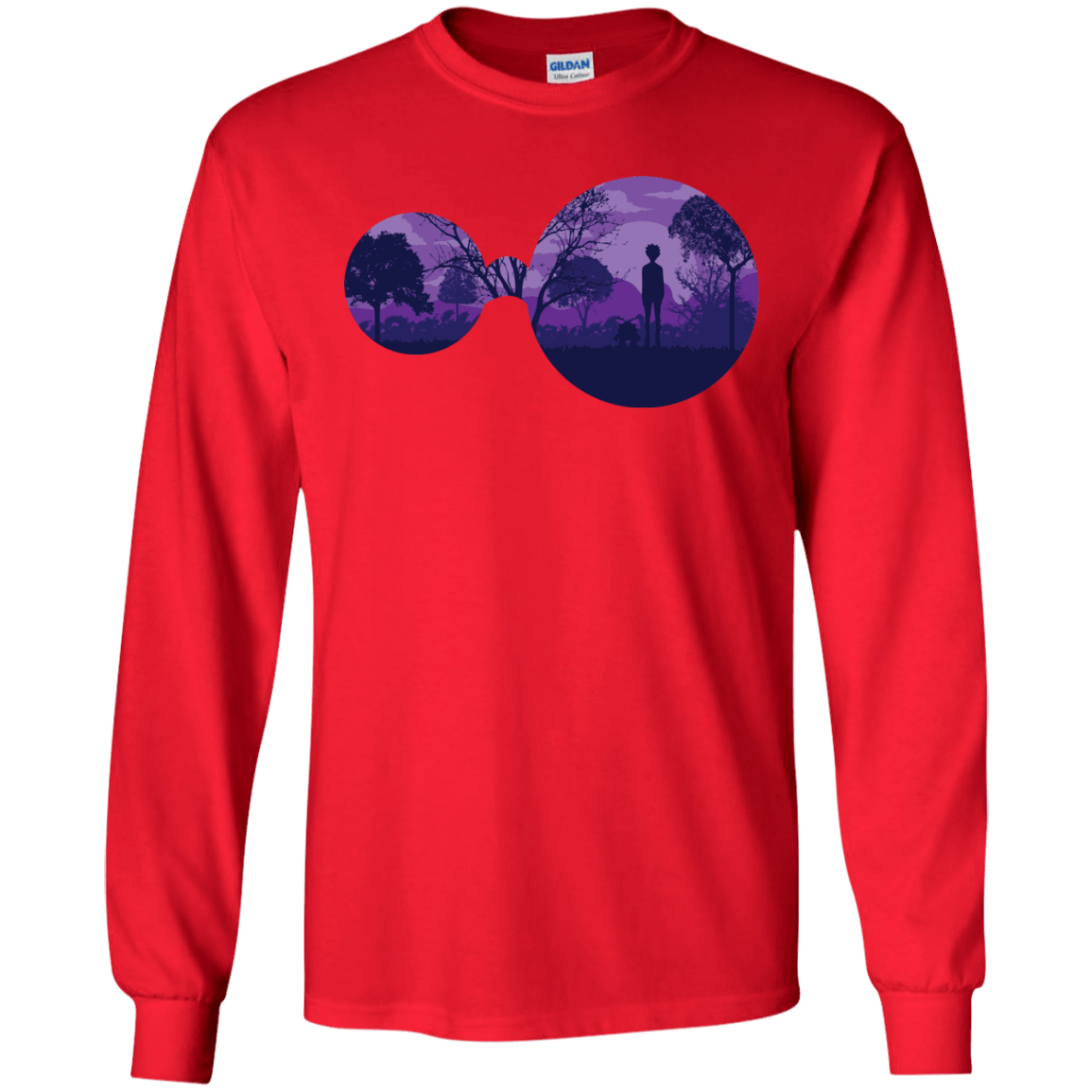 T-Shirts Red / S Knowledge Men's Long Sleeve T-Shirt