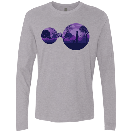 T-Shirts Heather Grey / S Knowledge Men's Premium Long Sleeve