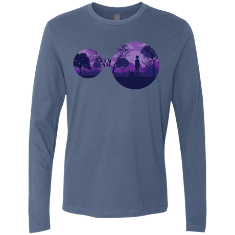 T-Shirts Indigo / S Knowledge Men's Premium Long Sleeve
