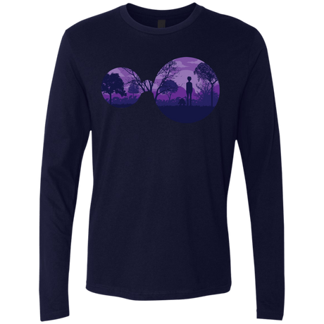 T-Shirts Midnight Navy / S Knowledge Men's Premium Long Sleeve