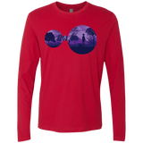 T-Shirts Red / S Knowledge Men's Premium Long Sleeve