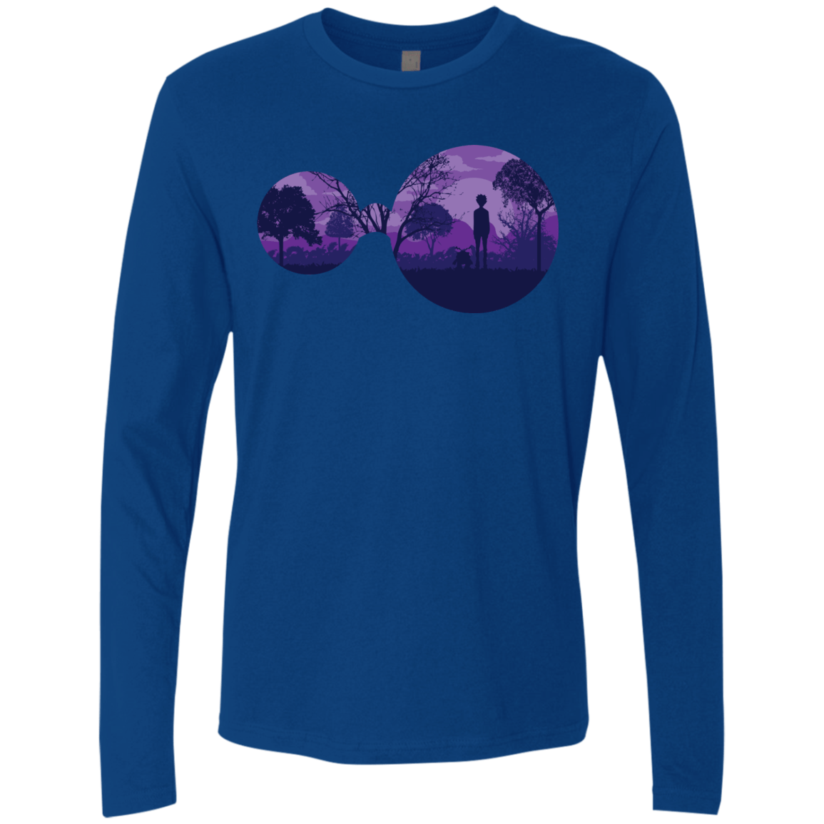T-Shirts Royal / S Knowledge Men's Premium Long Sleeve