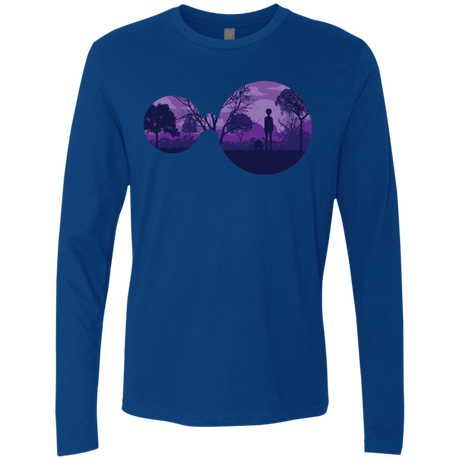 T-Shirts Royal / S Knowledge Men's Premium Long Sleeve