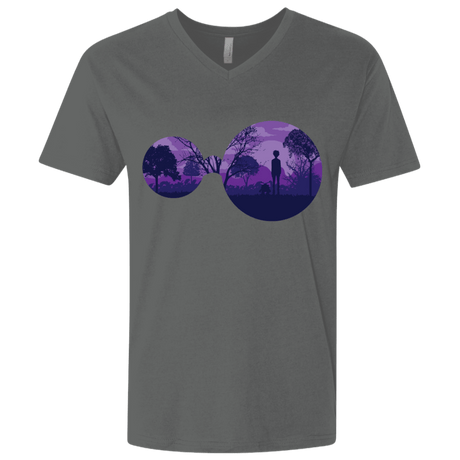 T-Shirts Heavy Metal / X-Small Knowledge Men's Premium V-Neck
