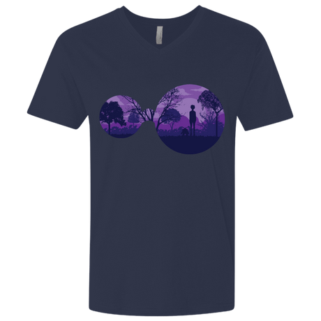 T-Shirts Midnight Navy / X-Small Knowledge Men's Premium V-Neck
