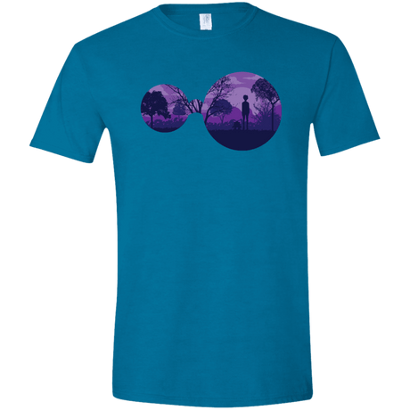 T-Shirts Antique Sapphire / S Knowledge Men's Semi-Fitted Softstyle