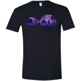 T-Shirts Black / X-Small Knowledge Men's Semi-Fitted Softstyle